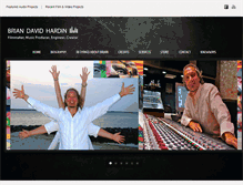 Tablet Screenshot of briandhardin.com